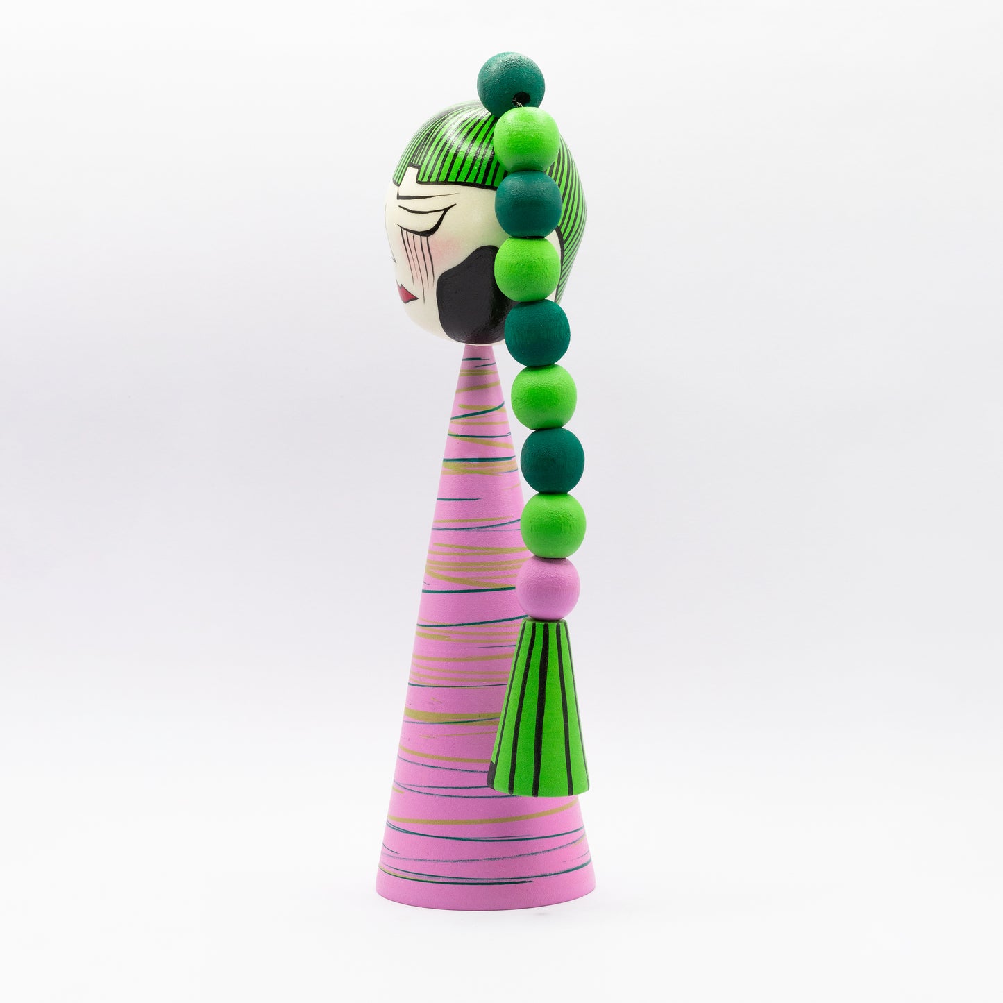 Exclusive Sosaku-Kokeshi "Nina with Braid"