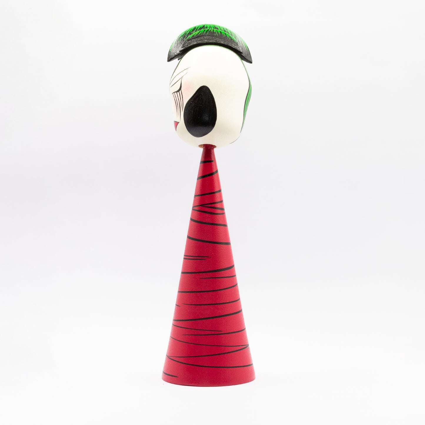 Exclusive Sosaku-Kokeshi "Nina with a Mohican"