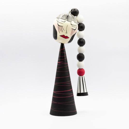 Exclusive Sosaku-Kokeshi "Nina with Braid"