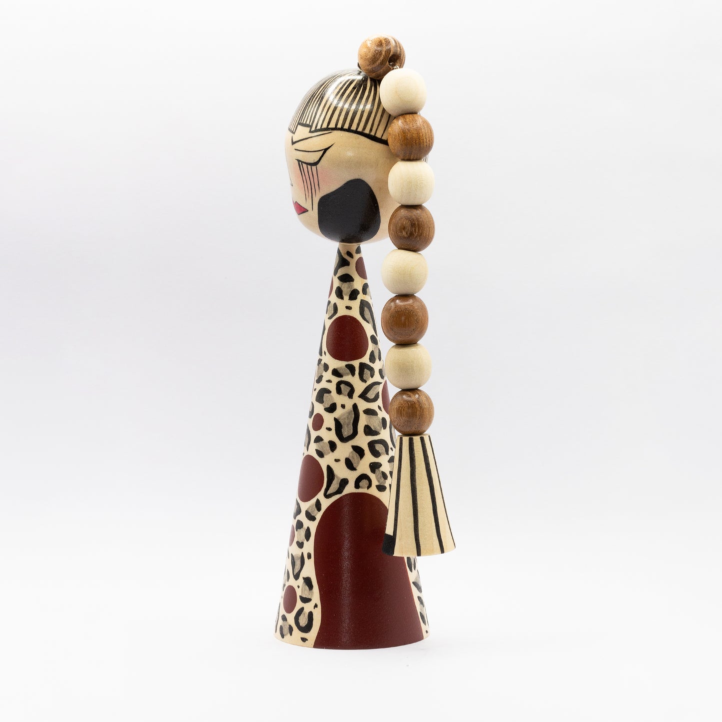 Exclusive Sosaku-Kokeshi "Nina with Braid"