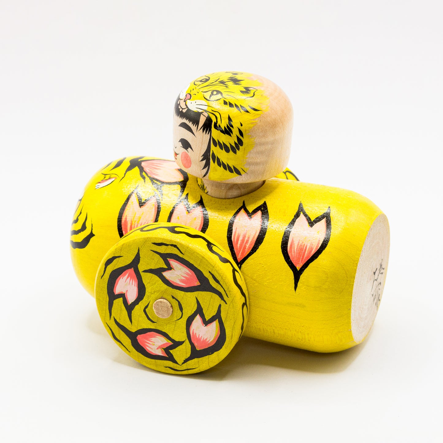 Kokeshi-Mobil: Alter Tiger trifft Kirschblüte