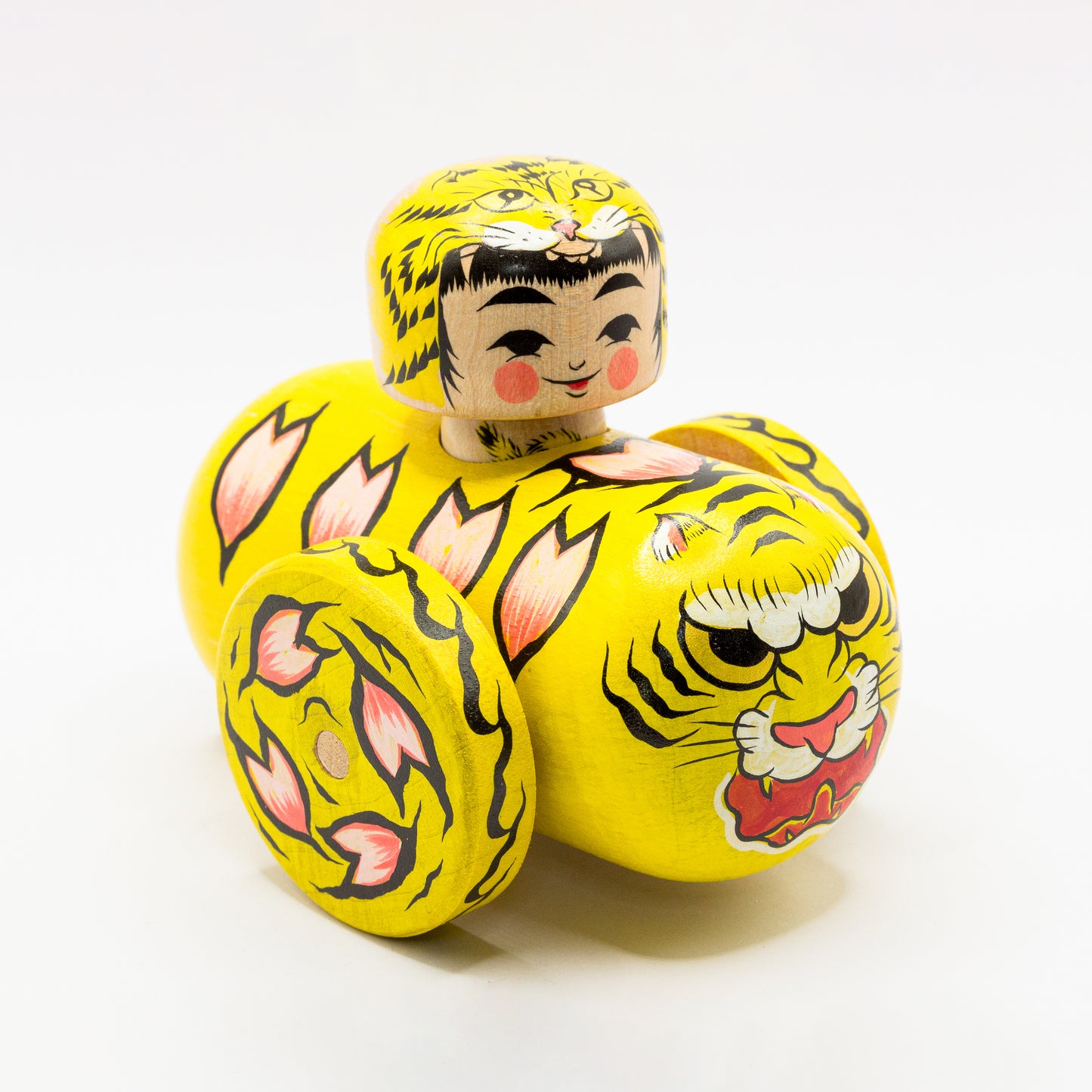 Kokeshi-Mobil: Alter Tiger trifft Kirschblüte