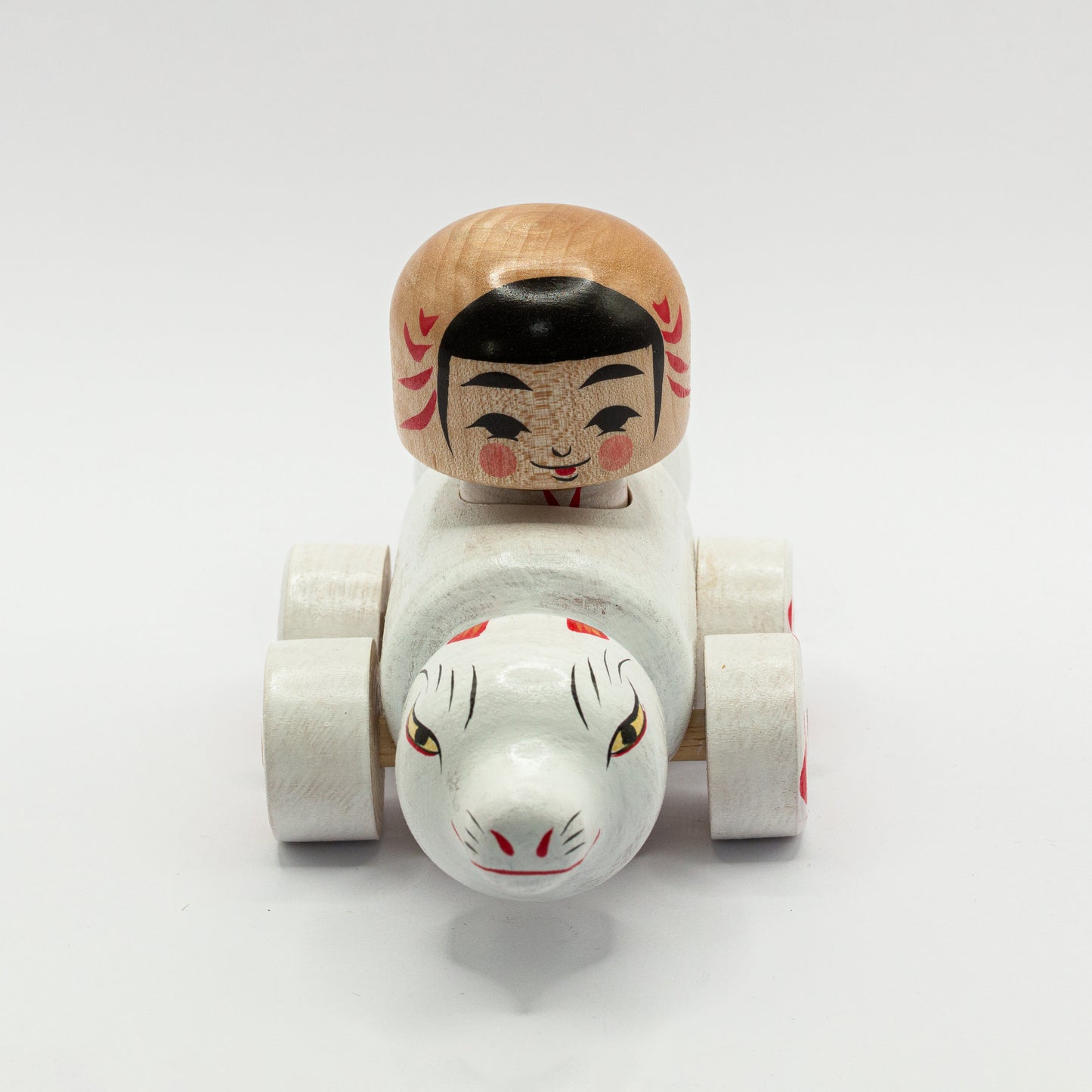 Kokeshi-Mobil: Schneefuchs