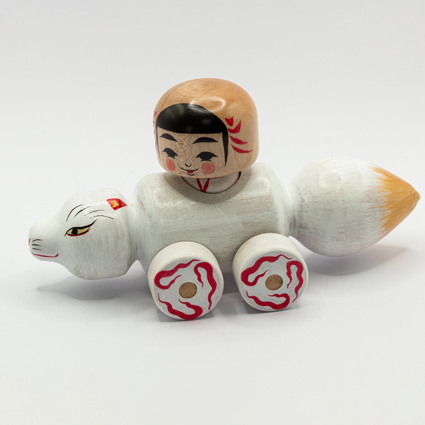 Kokeshi-Mobil: Schneefuchs