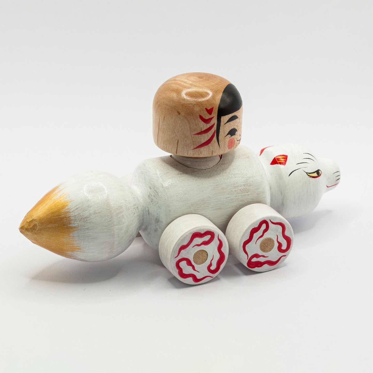 Kokeshi-Mobil: Schneefuchs