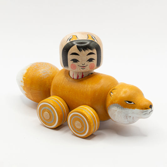 Kokeshi Car: Tibetan Sand Fox