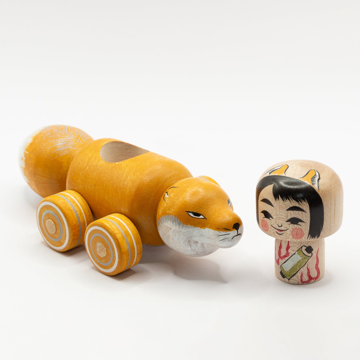 Kokeshi-Mobil: Tibetischer Sandfuchs