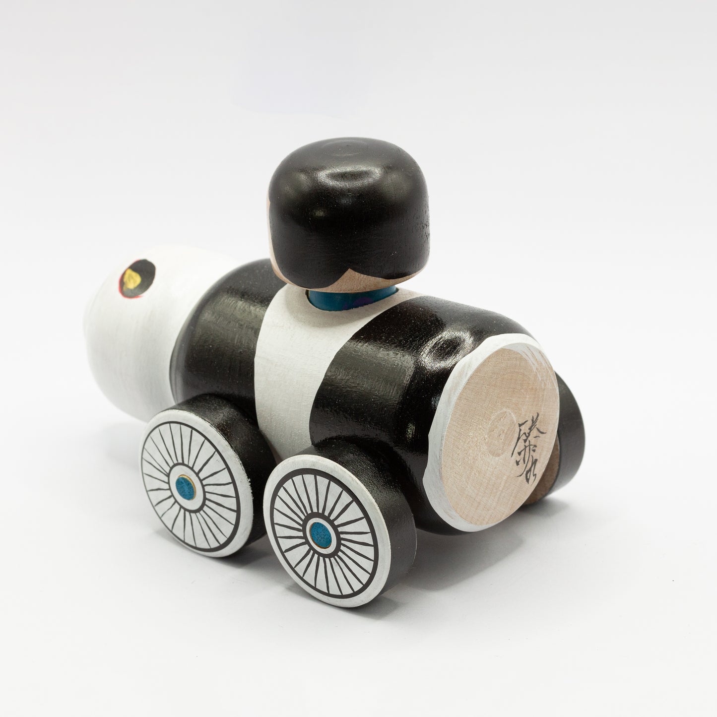 Kokeshi Car: Panda Bear