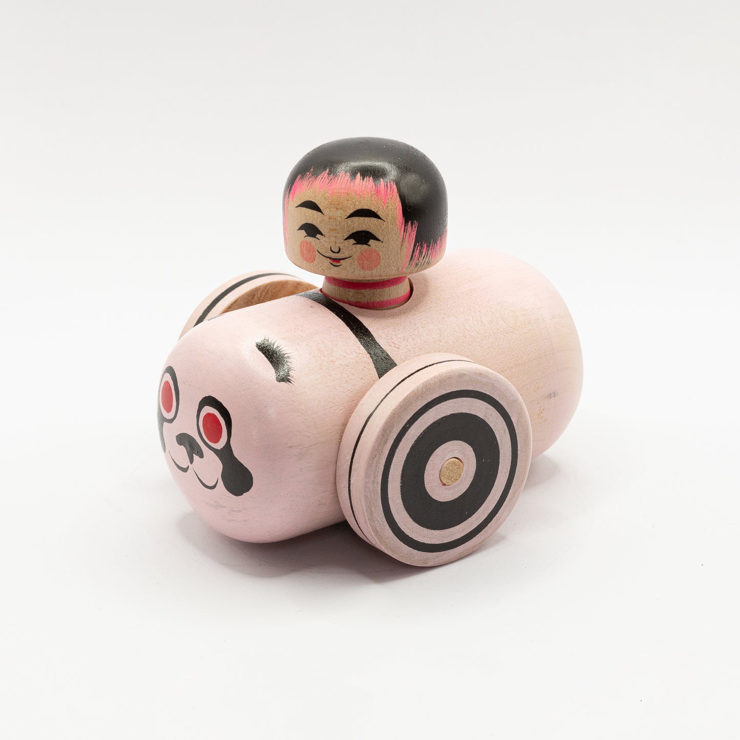 Kokeshi-Mobil:Pandabär trifft Kirschblüte