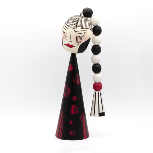 Exclusive Sosaku-Kokeshi "Nina with Braid"