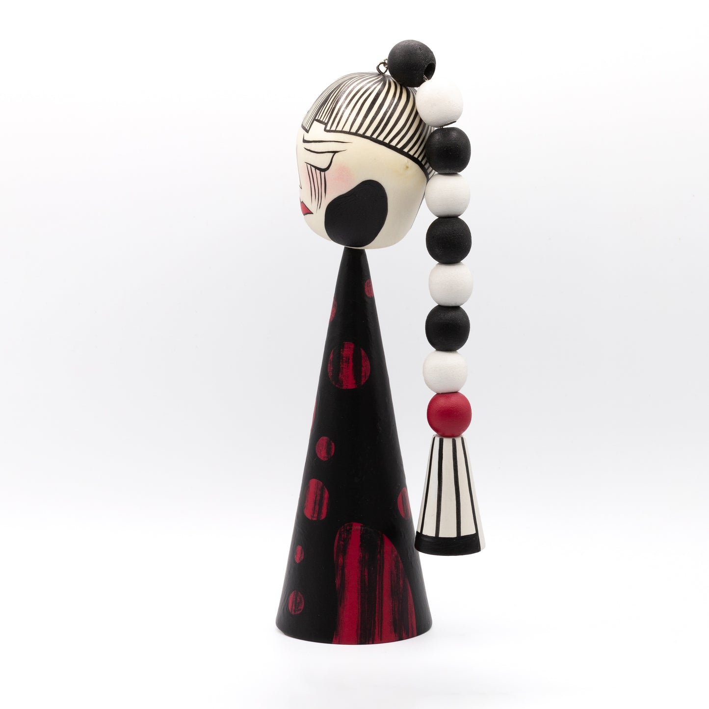 Exclusive Sosaku-Kokeshi "Nina with Braid"