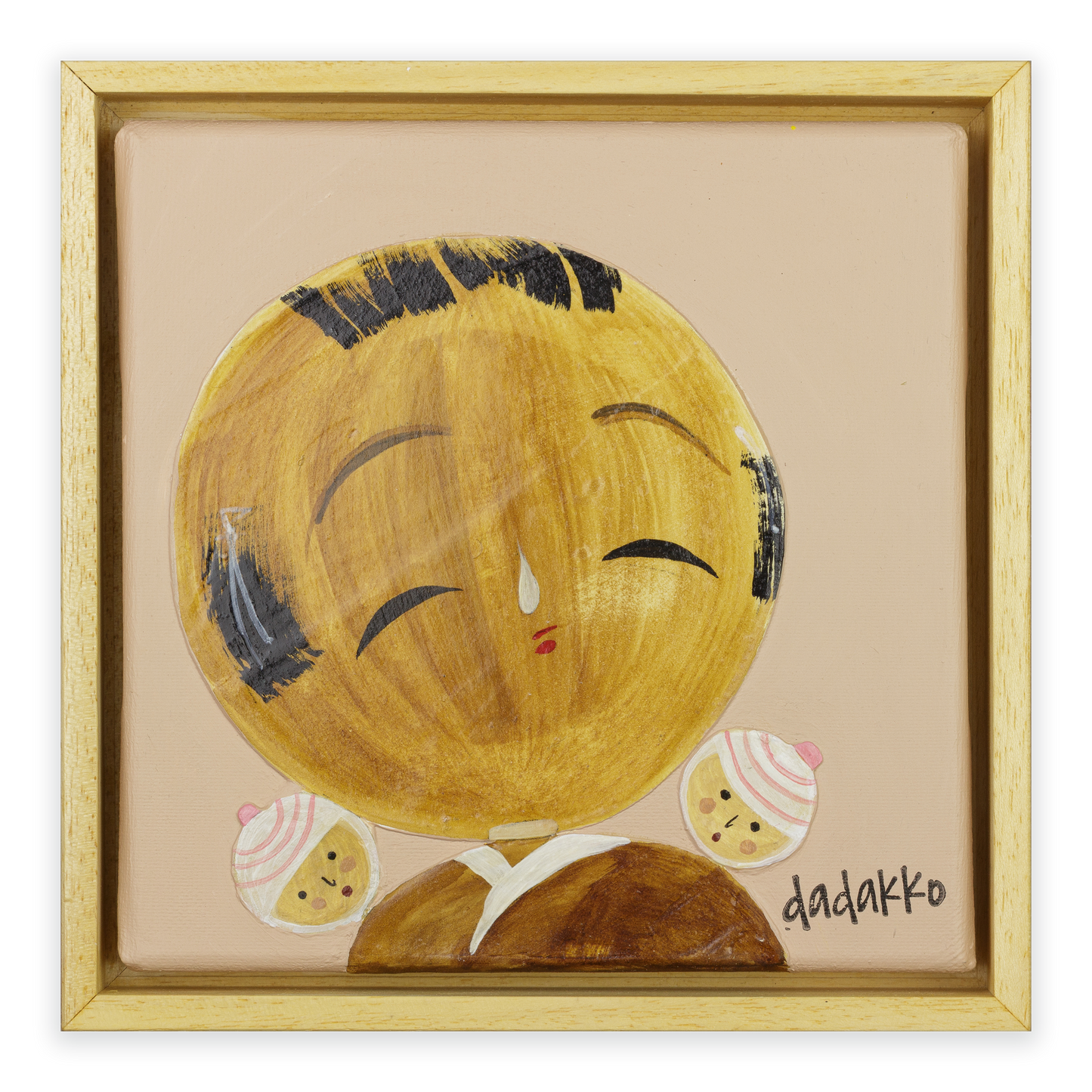 Kokeshi-Porträt Nr. 02 | Serie DADAKKO