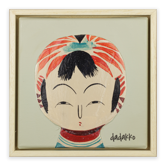 Kokeshi Portrait No. 16 | DADAKKO Series | One of a Kind