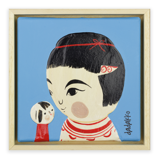 Kokeshi Portrait No. 14 | DADAKKO Series | One of a Kind