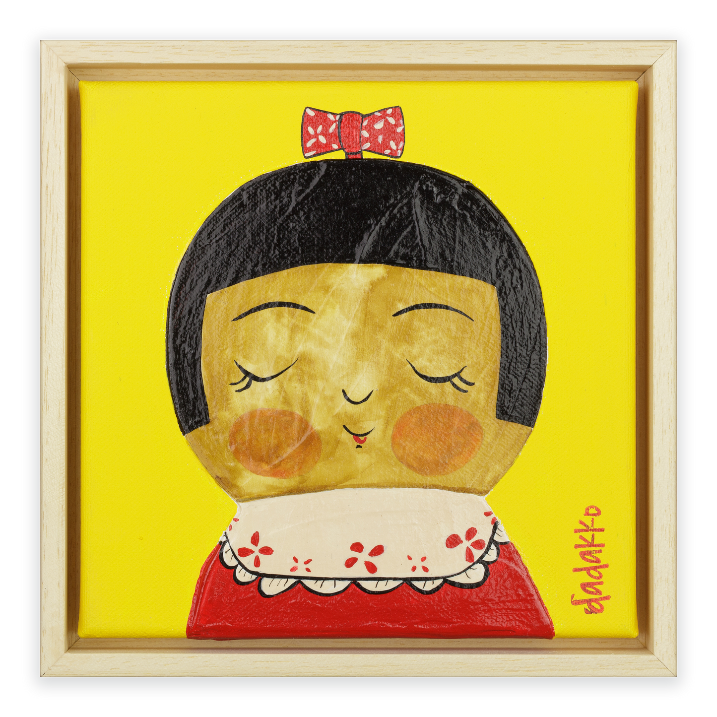 Kokeshi-Porträt Nr. 11 | Serie DADAKKO