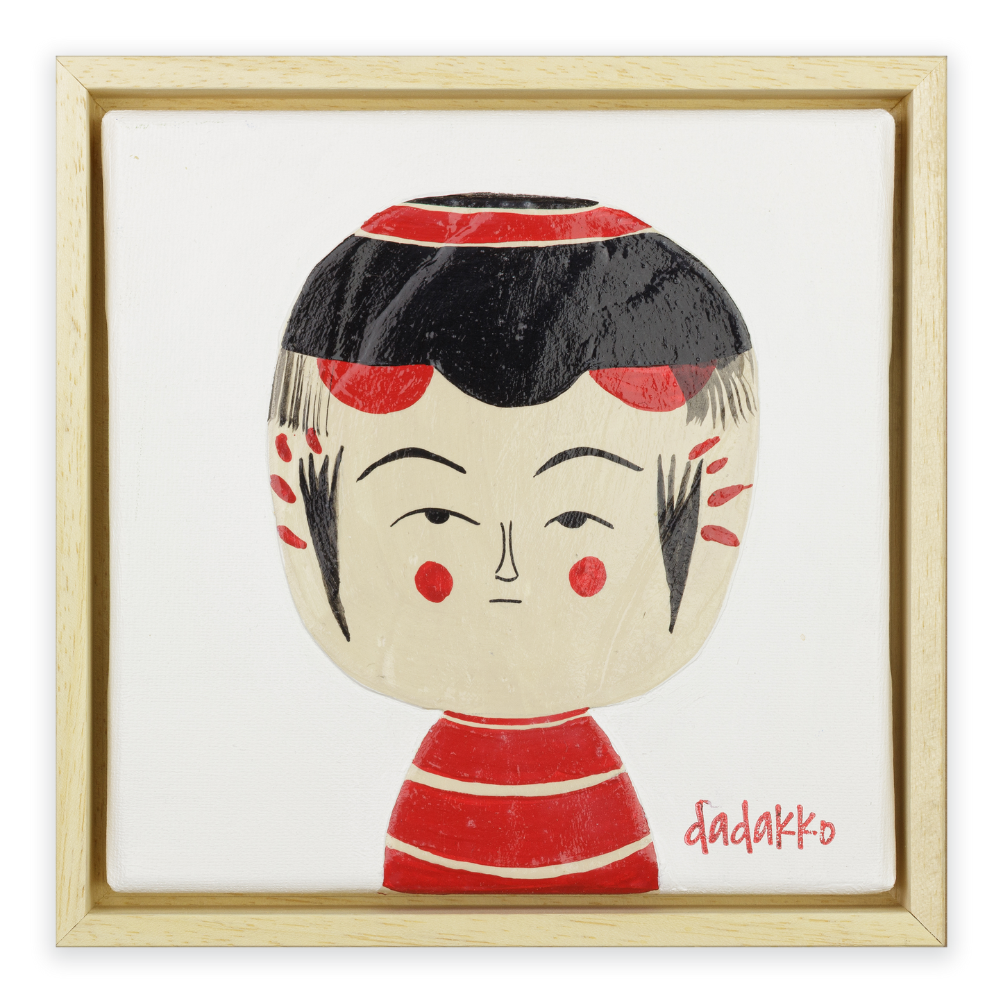 KOKESHI PORTRAIT NO. 23 | DADAKKO Series