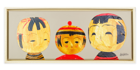 KOKESHI PORTRAIT NO. 25 | DADAKKO Series