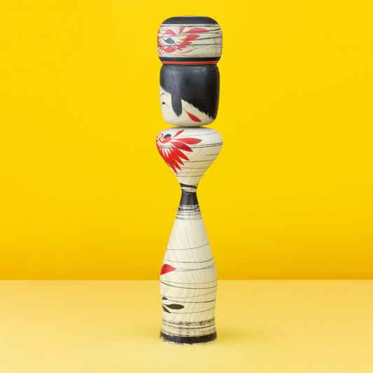 Exclusive Bun Hair Kokeshi