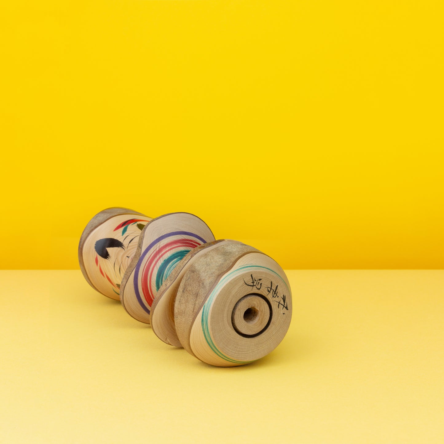 Exclusive Yamiyo Kokeshi | Natural Wood Kokeshi