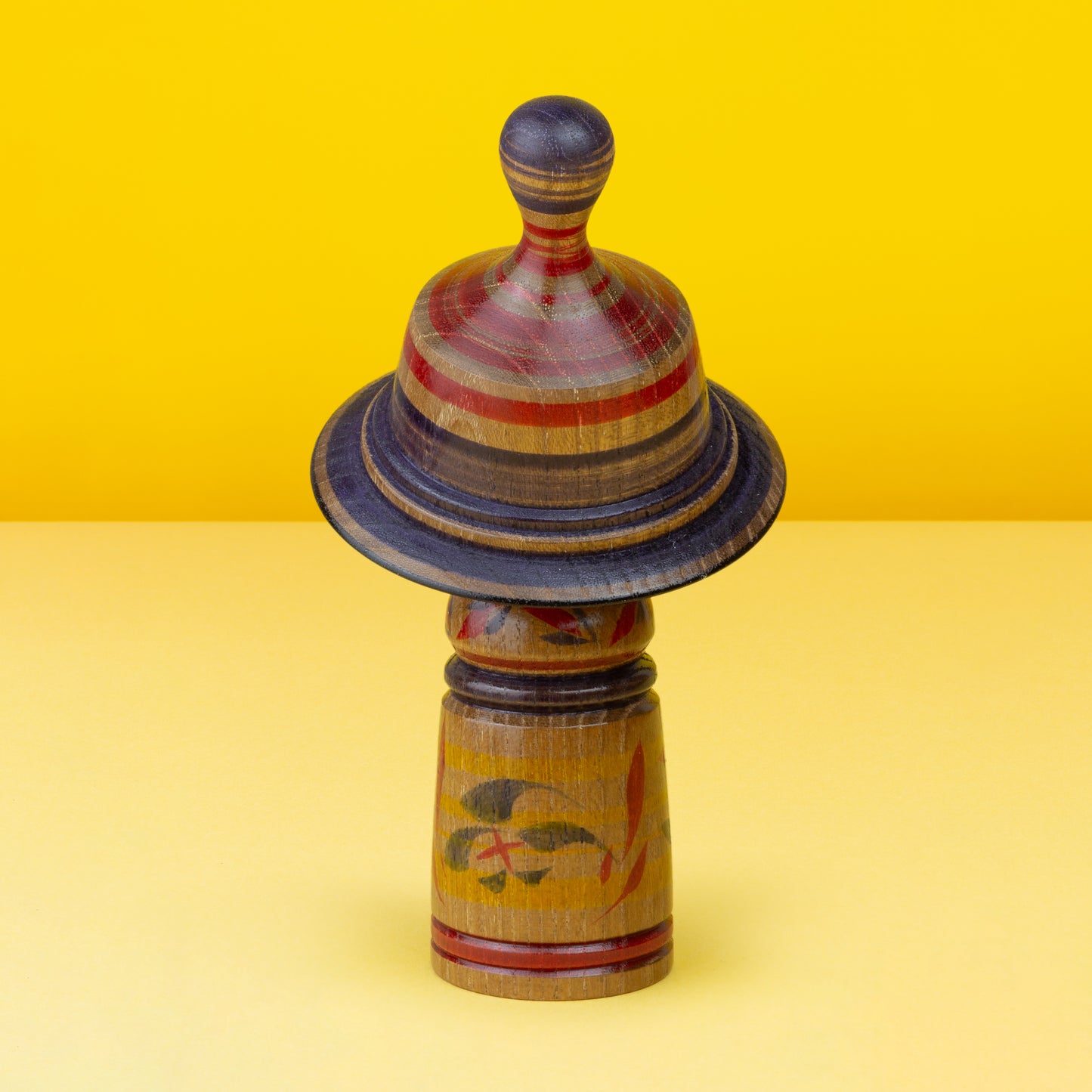 Exklusive "Mixed Tree Species Hat Kokeshi"