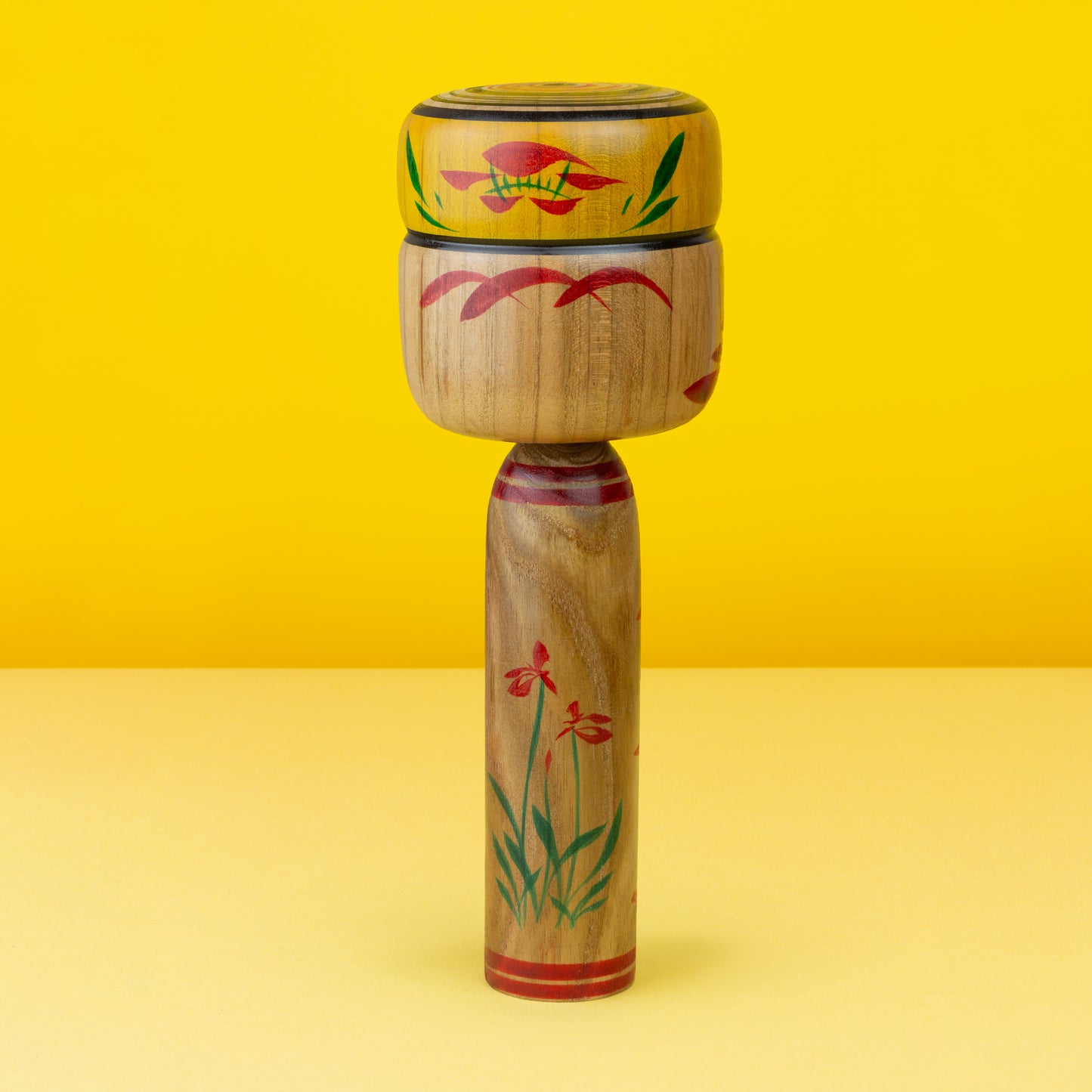 Exklusive "Mixed Tree Species Bun Hair Kokeshi"