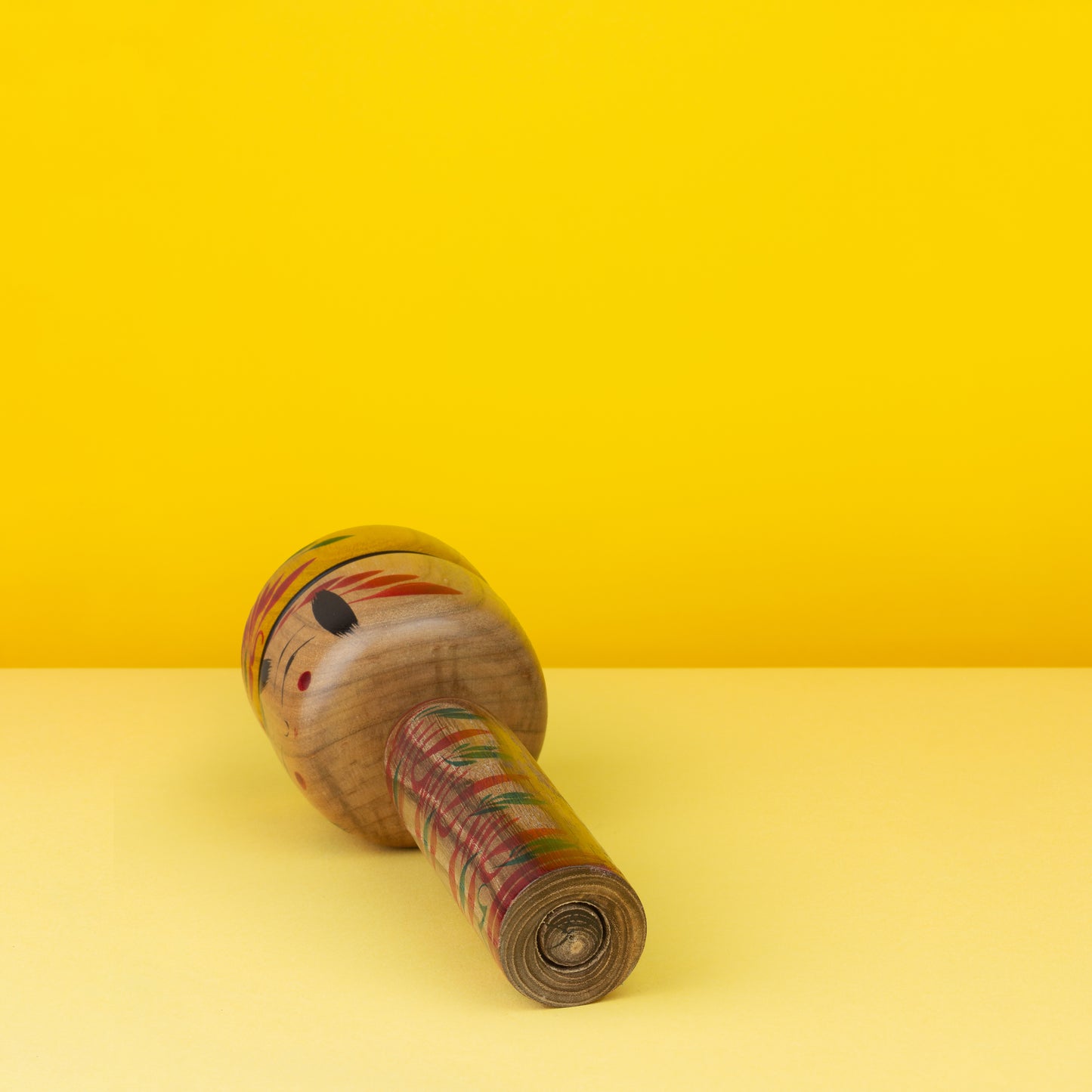 Exklusive "Mixed Tree Species Bun Hair Kokeshi"
