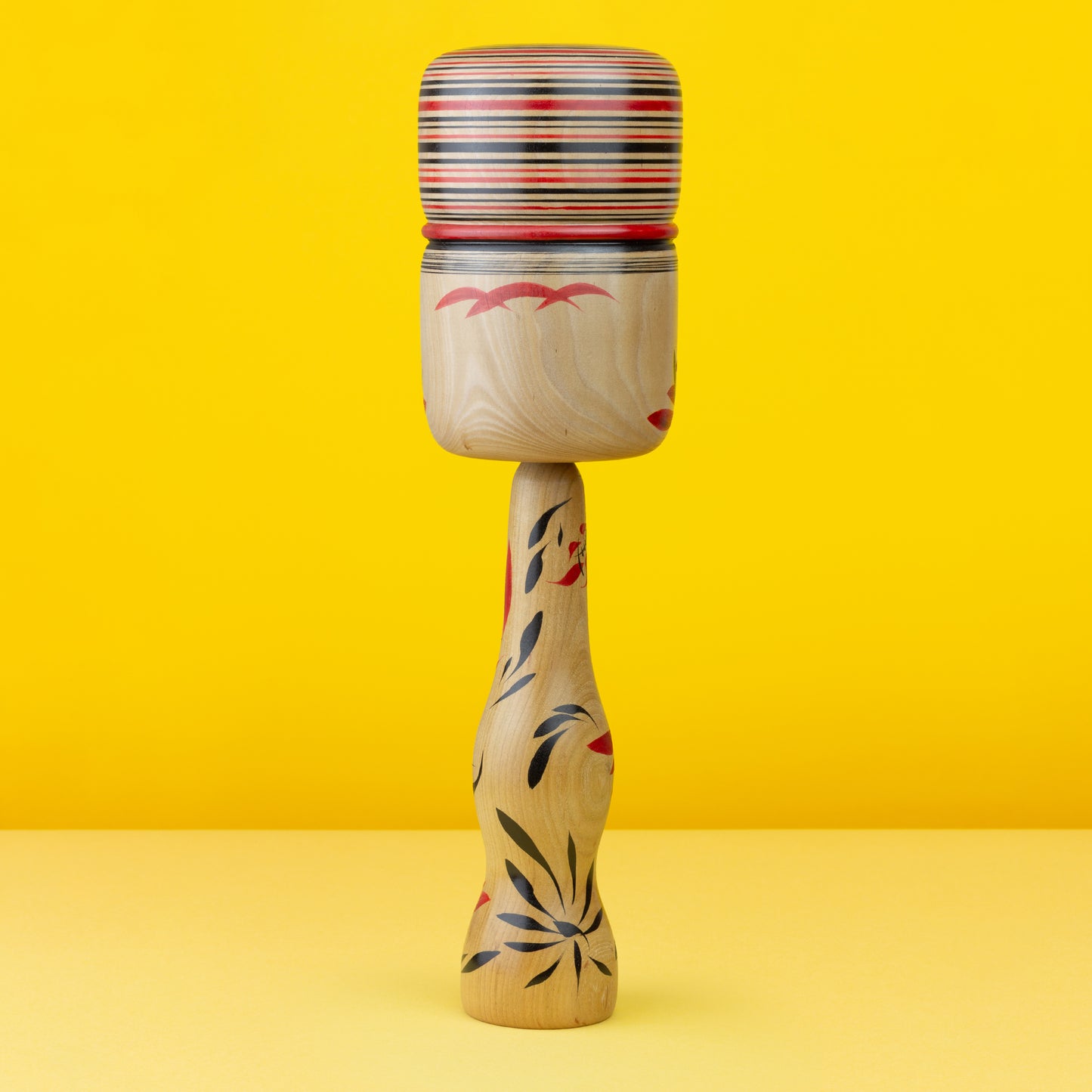 Exklusive "Mixed Tree Species Bun Hair Kokeshi"