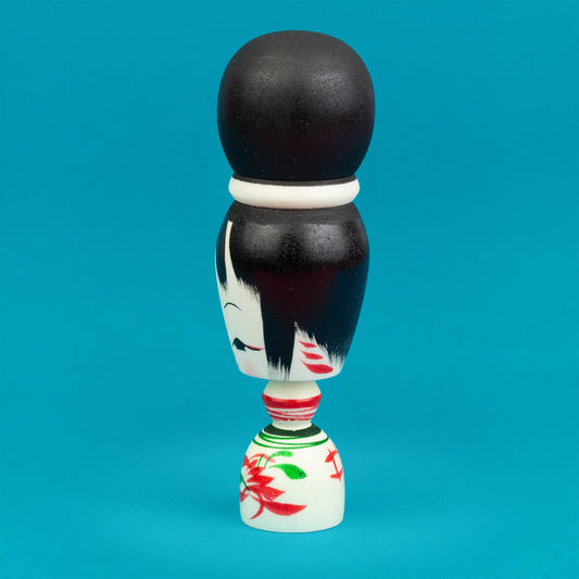 Miniature Bun Hair Kokeshi