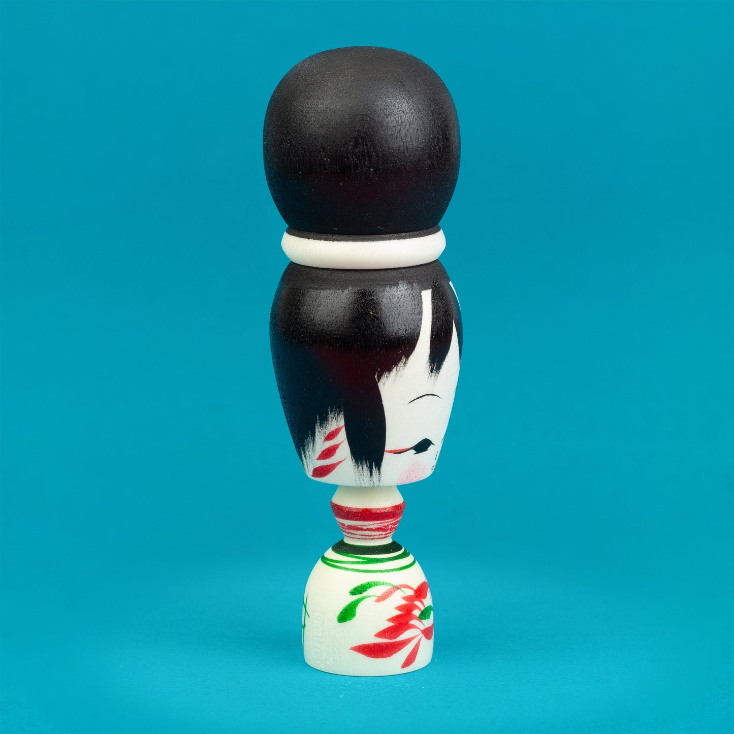 Miniature Bun Hair Kokeshi