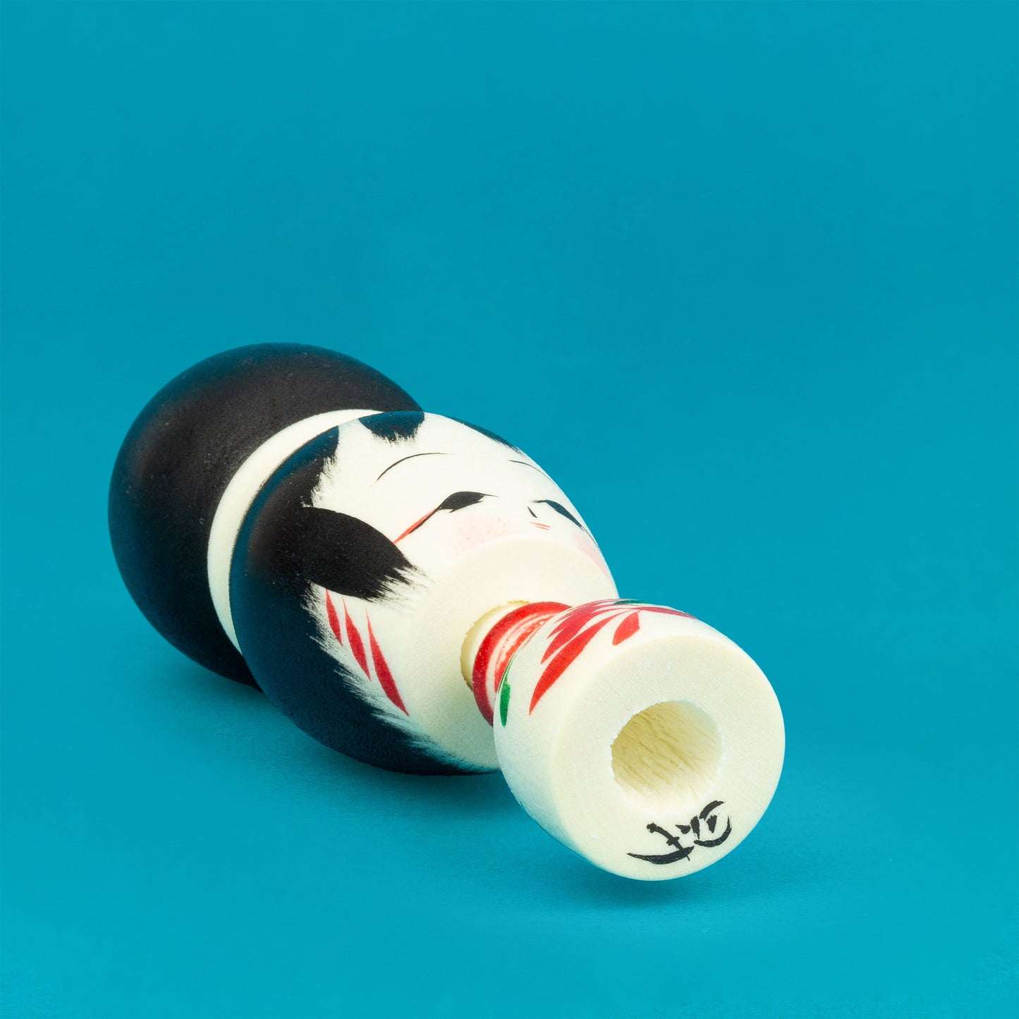 Miniature Bun Hair Kokeshi