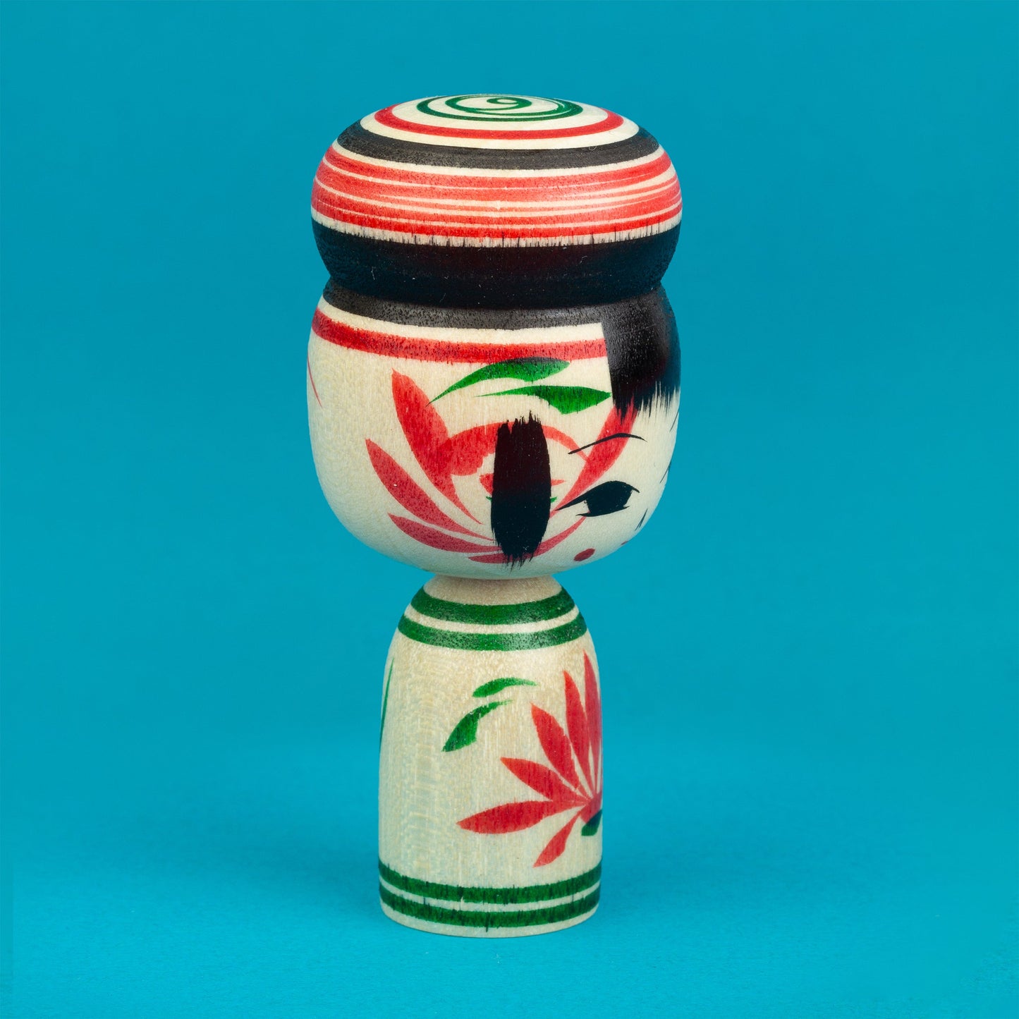 Miniature Bun Hair Kokeshi