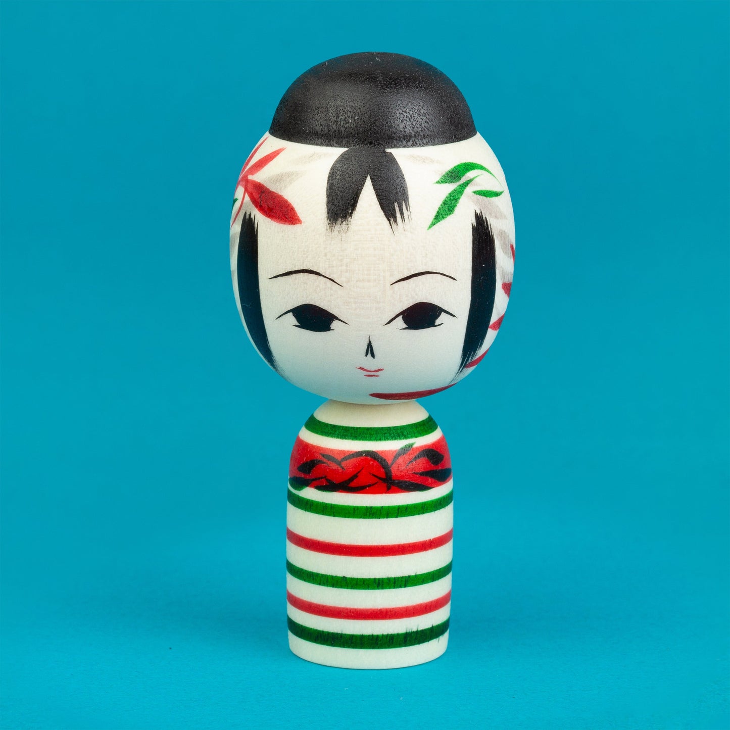 Miniature Bun Hair Kokeshi