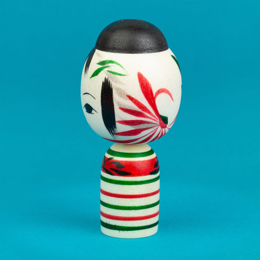 Miniature Bun Hair Kokeshi