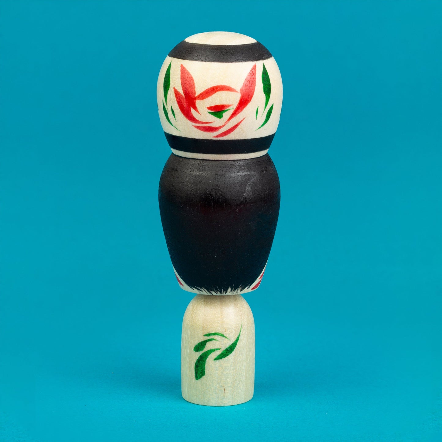 Miniature Bun Hair Kokeshi