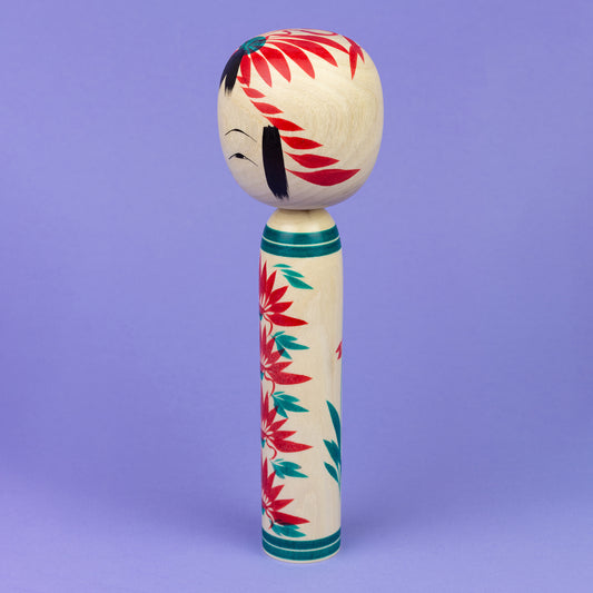 Kasanegiku Kokeshi No. 2 | 21 cm