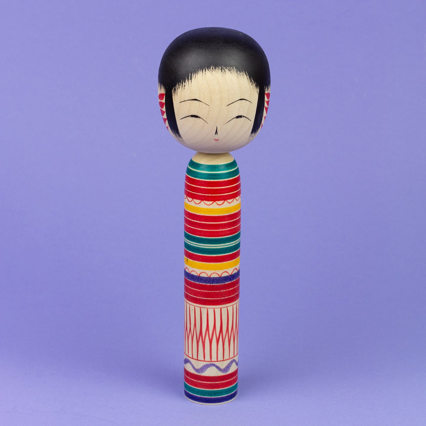 Ornamental Kokeshi No. 7 | 21 cm