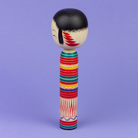 Ornamental Kokeshi No.  7 | 21 cm