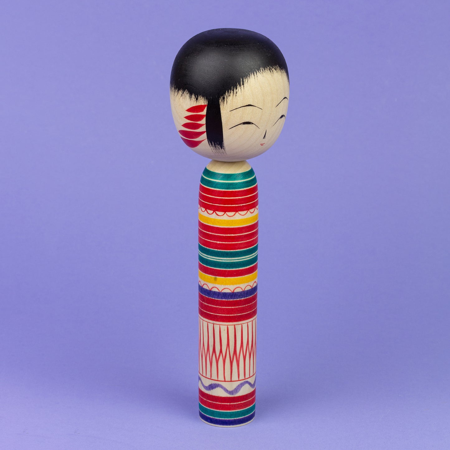 Ornamental Kokeshi No. 7 | 21 cm