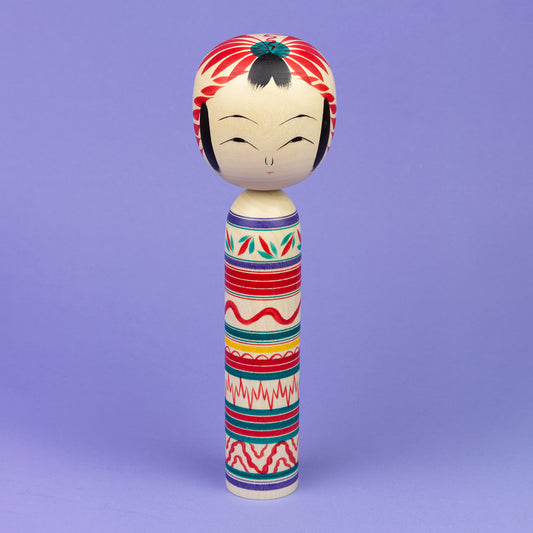 Ornamental Kokeshi No. 8 | 24 cm