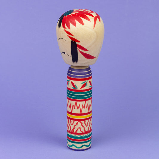 Ornamental Kokeshi No. 9 | 18 cm