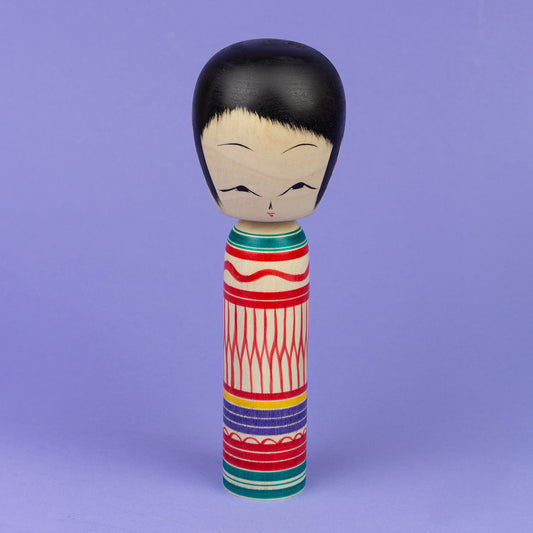 Ornamental Kokeshi No. 10 | 18 cm