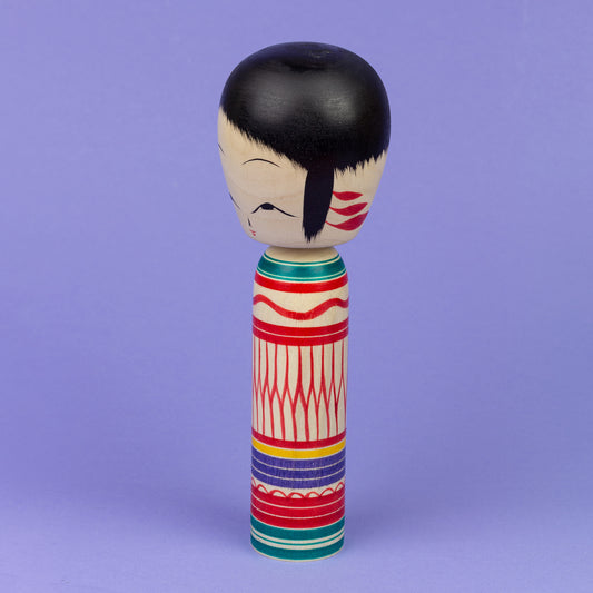 Ornamental Kokeshi No. 10 | 18 cm