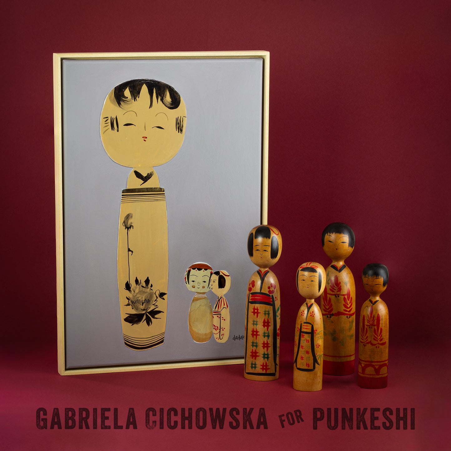 KOKESHI PORTRAIT NO. 26 | DADAKKO Series