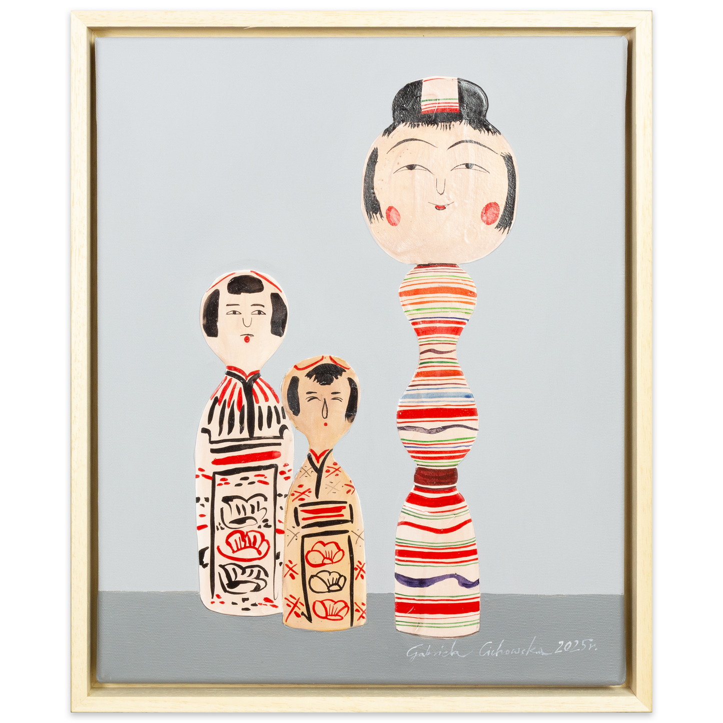 KOKESHI PORTRAIT NO. 27 | DADAKKO Series