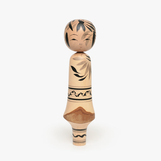 Tsubaki-Kokeshi Nr. 9 | Unikat