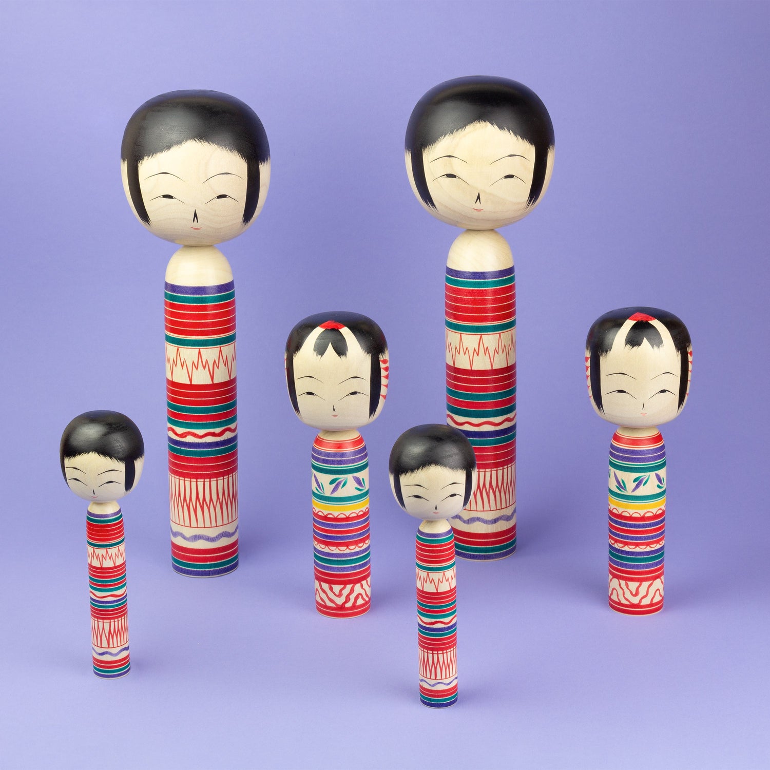 Traditionelle Kokeshi