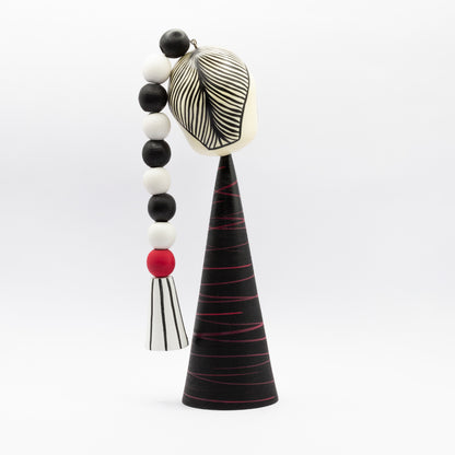 Exclusive Sosaku-Kokeshi "Nina with Braid"