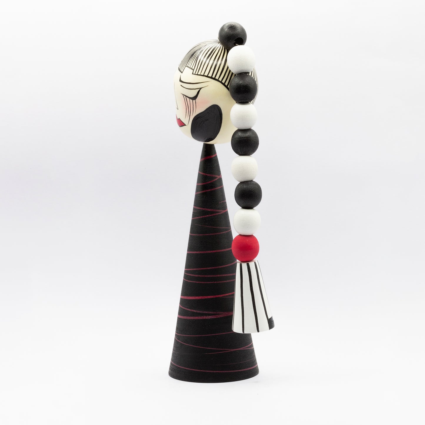 Exclusive Sosaku-Kokeshi "Nina with Braid"
