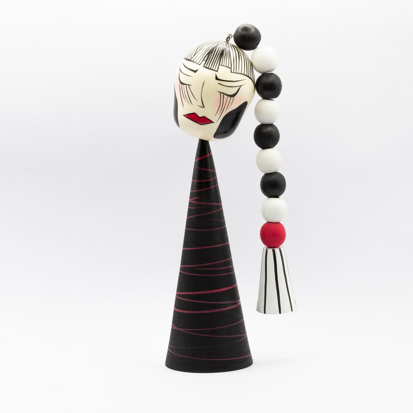 Exclusive Sosaku-Kokeshi "Nina with Braid"