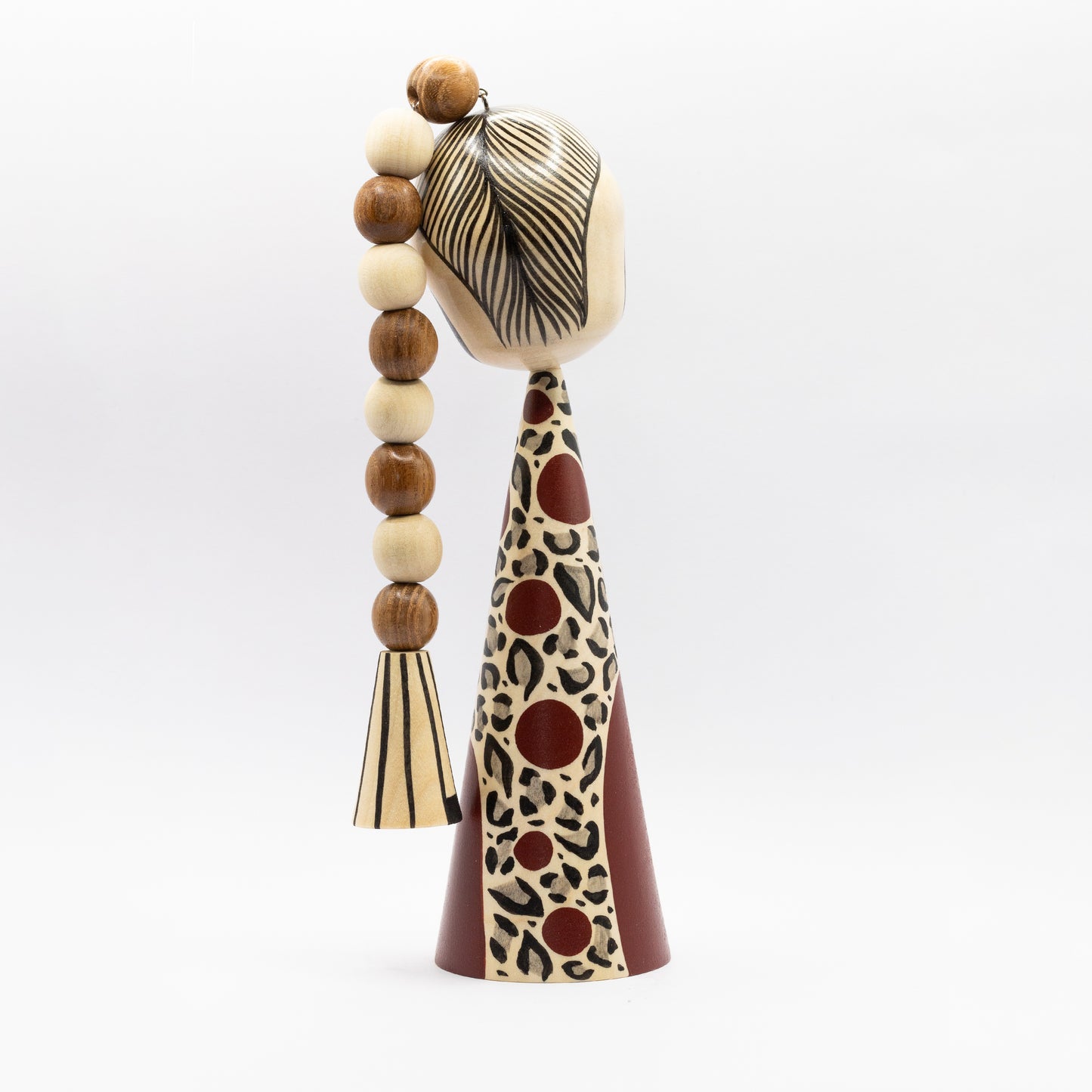Exclusive Sosaku-Kokeshi "Nina with Braid"